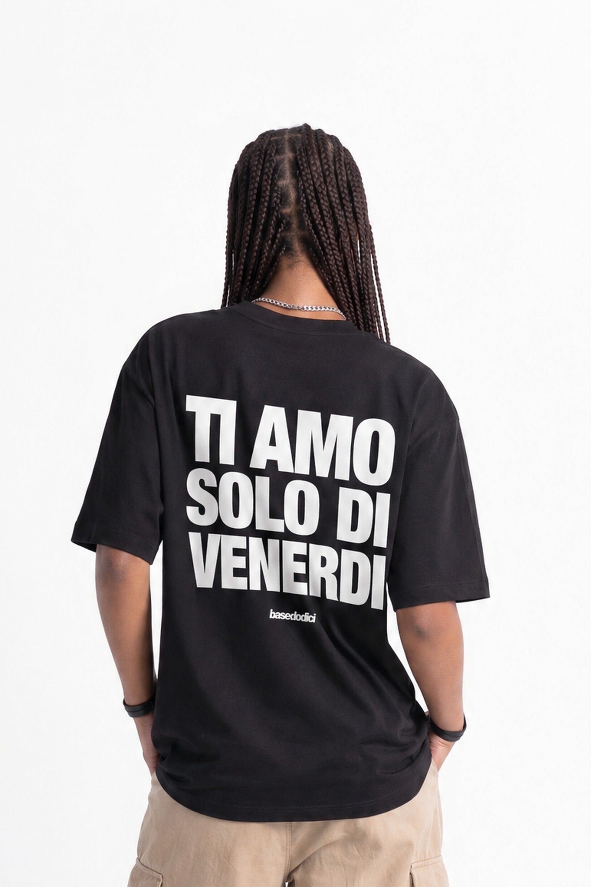 T-Shirt "COPY&PASTE" TiAmoVenerdì Black/White