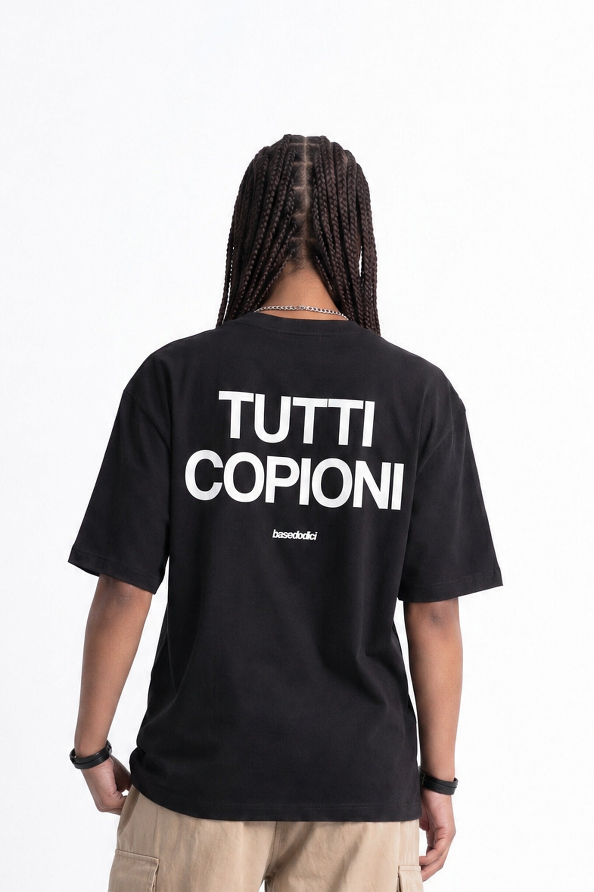 T-Shirt "COPY&PASTE" TuttiCopioni Black/White