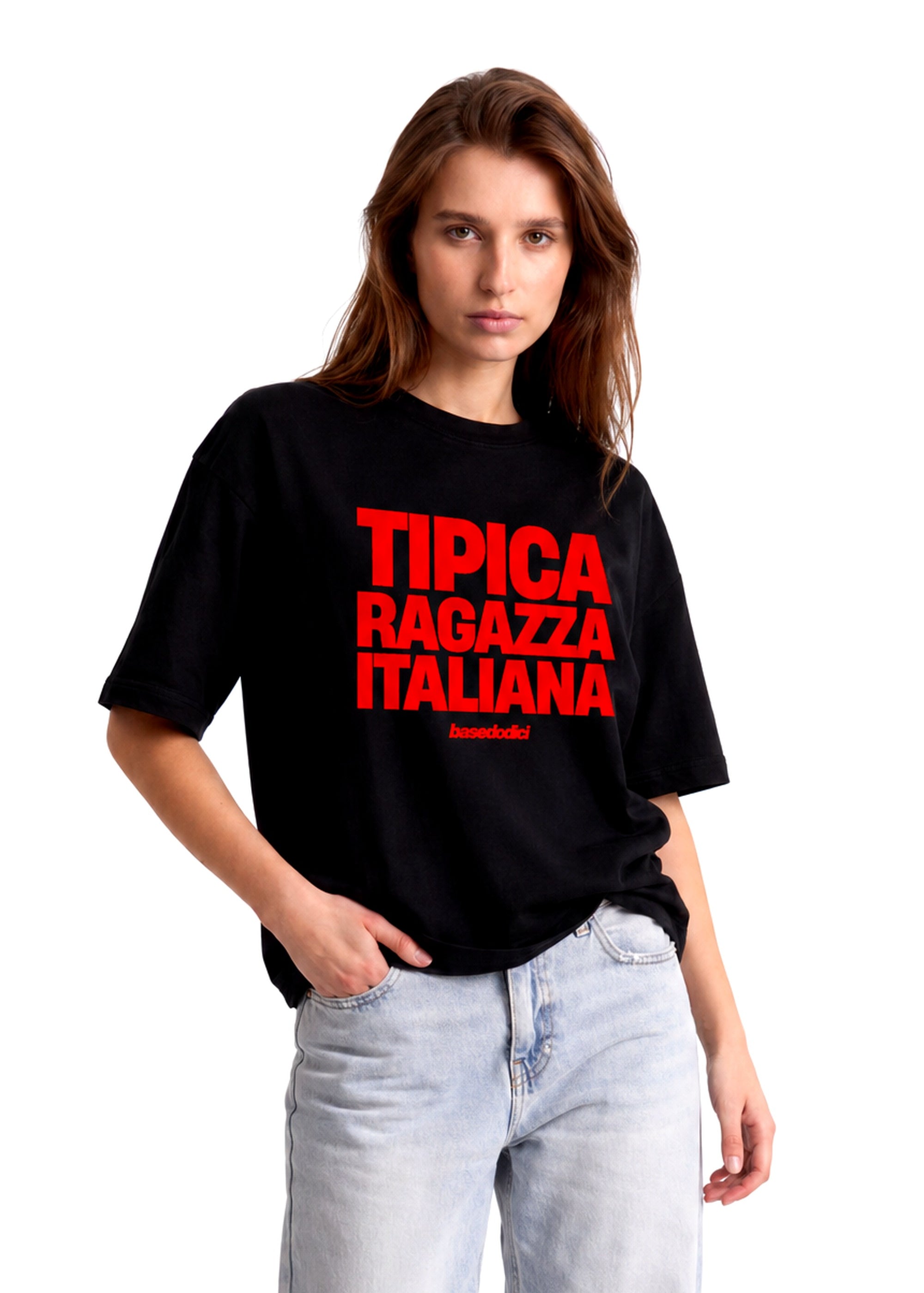 INDOSSATOCROP-DONNA_T-Shirt_COPY_PASTE_RagazzaItaliana_Black-Red.jpg