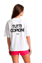 T-Shirt "COPY&PASTE" TuttiCopioni White/Black