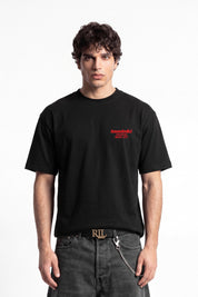 T-Shirt "COPY&PASTE" MiStaiSoffrendo Black/Red