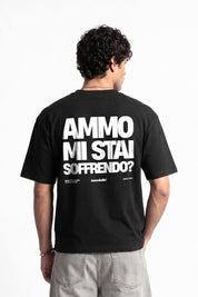 T-Shirt "COPY&PASTE" MiStaiSoffrendo Black/White