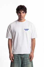 T-Shirt "COPY&PASTE" SexIsCool White/Blue