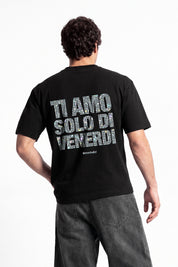 T-Shirt "COPY&PASTE" TiAmoVenerdì Black/Glitter