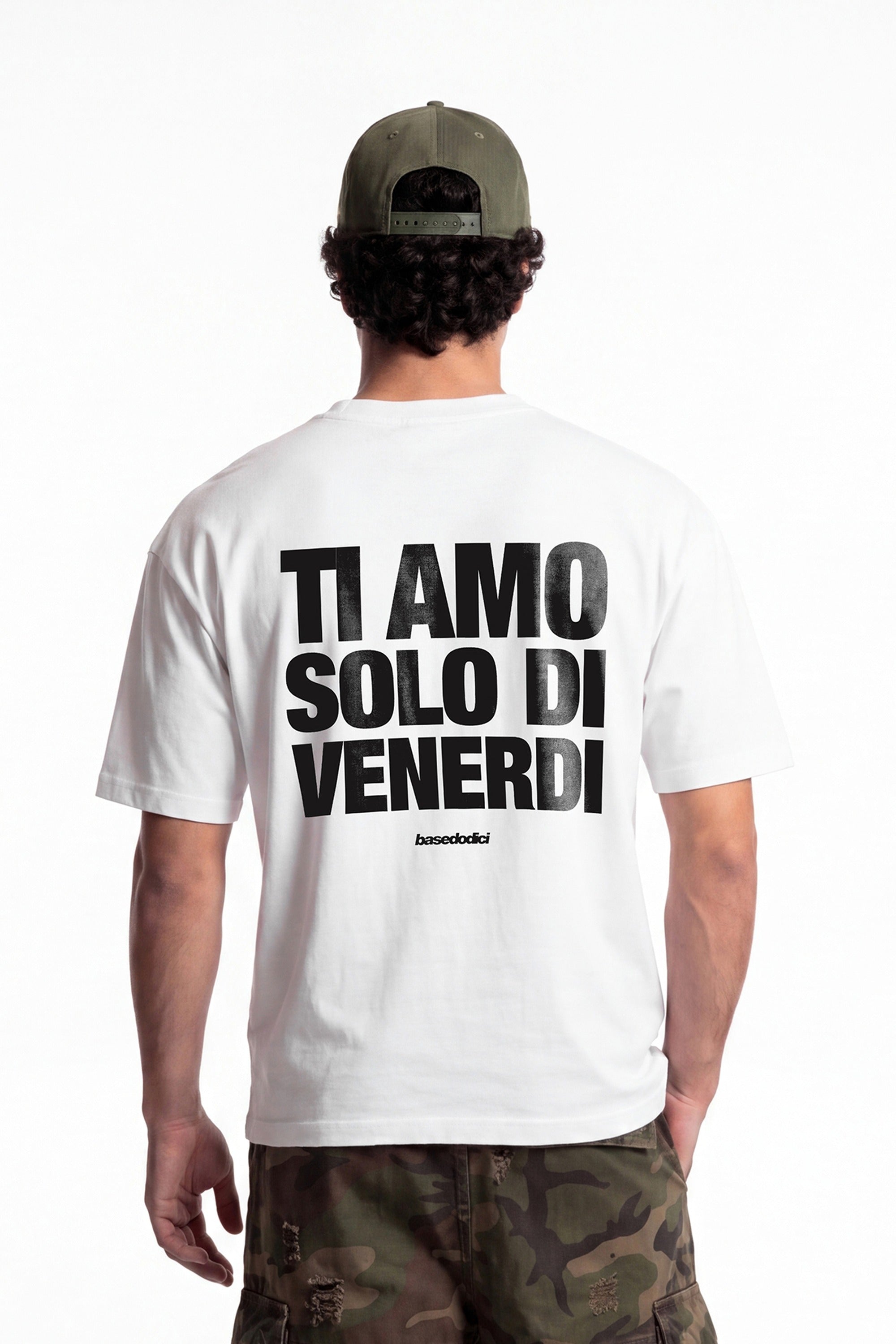 T-Shirt "COPY&PASTE" TiAmoVenerdì White/Black