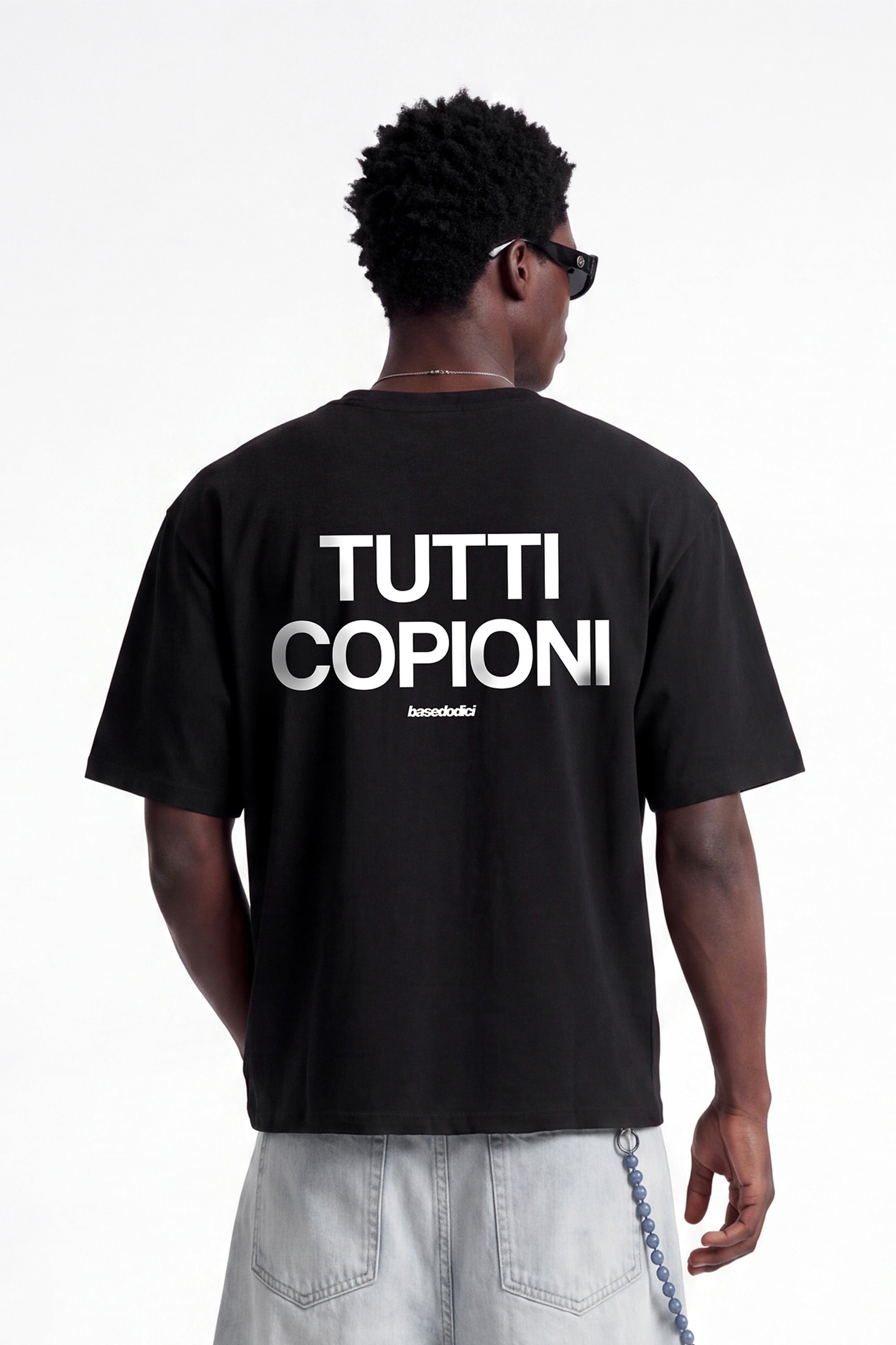 T-Shirt "COPY&PASTE" TuttiCopioni Black/White