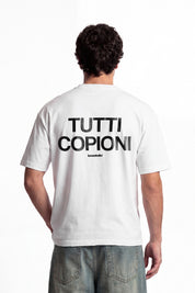 T-Shirt "COPY&PASTE" TuttiCopioni White/Black