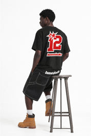 Work Jorts "LAST DELIVERY" Black