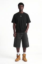 Work Jorts "LAST DELIVERY" Black