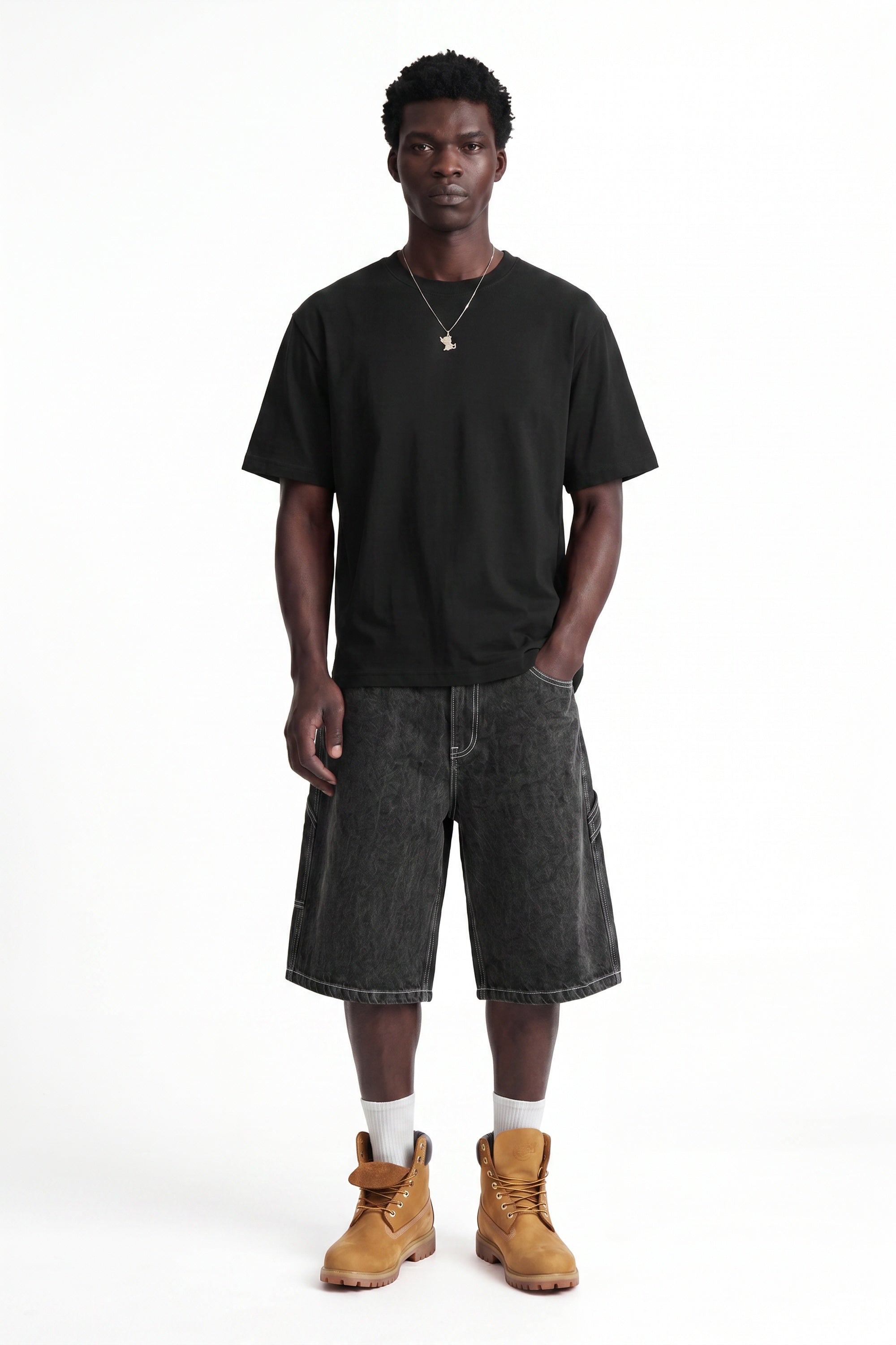 Work Jorts "LAST DELIVERY" Black
