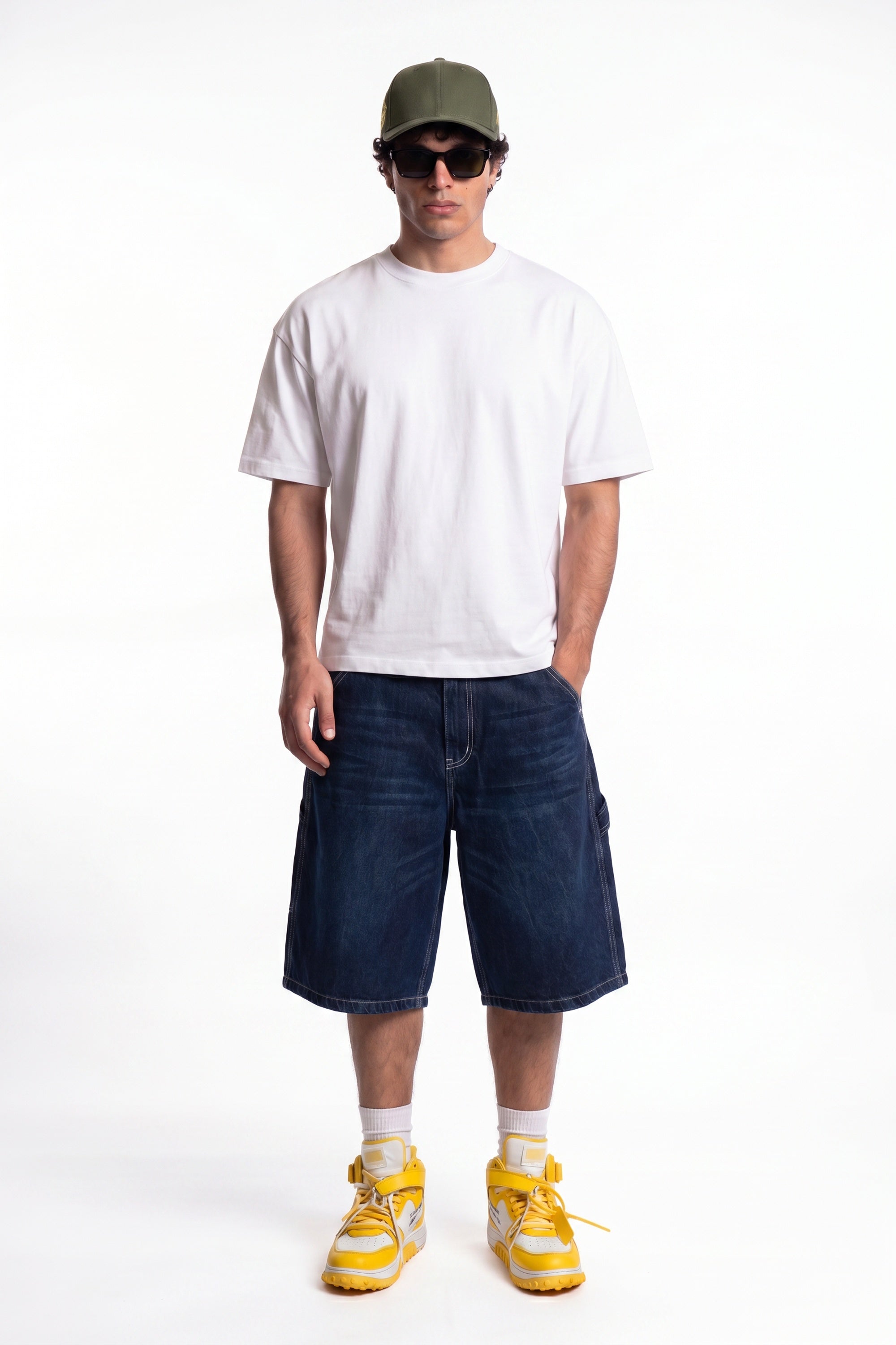 Work Jorts "LAST DELIVERY" Blue