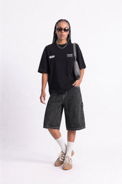 Work Jorts "LAST DELIVERY" Black