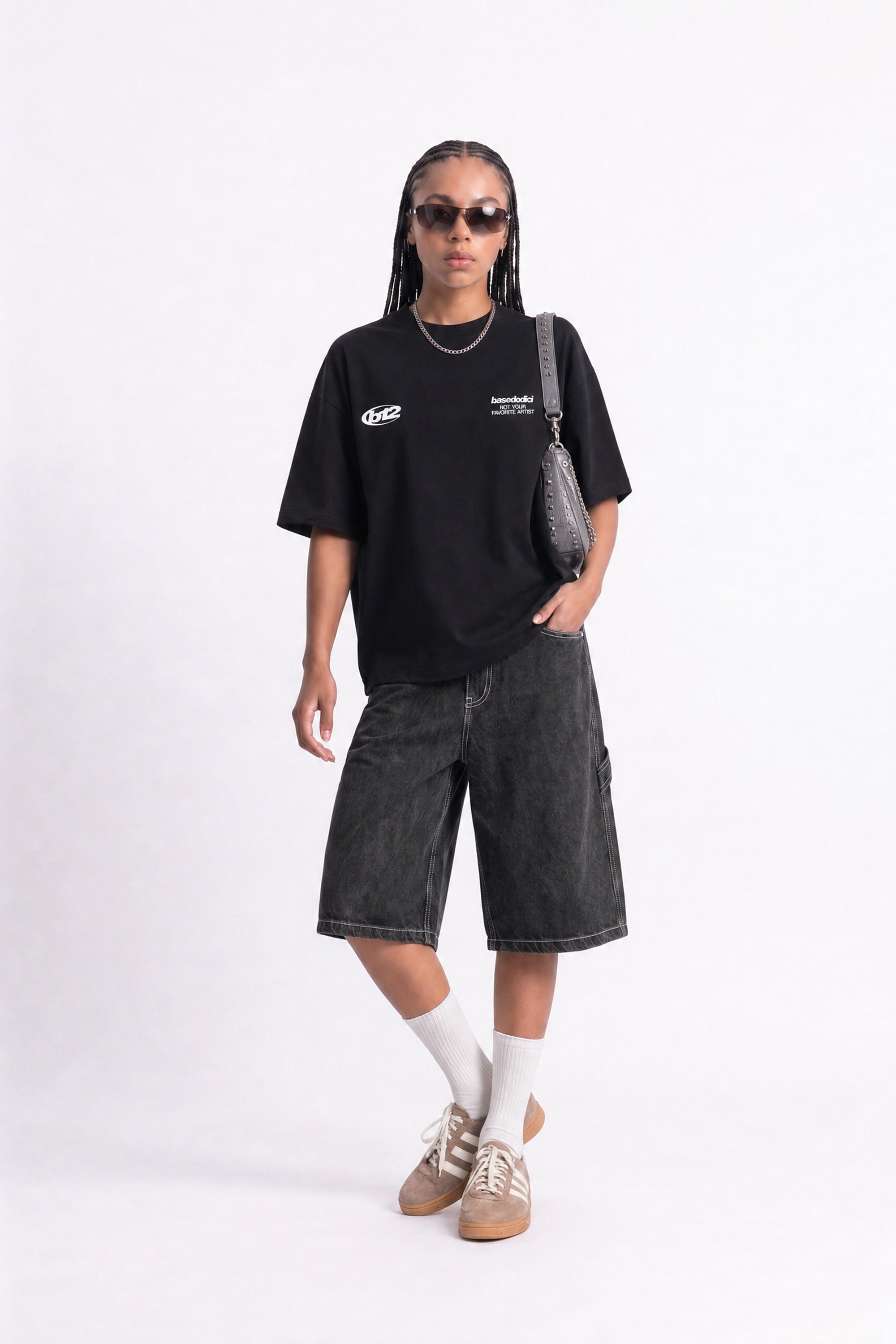 Work Jorts "LAST DELIVERY" Black