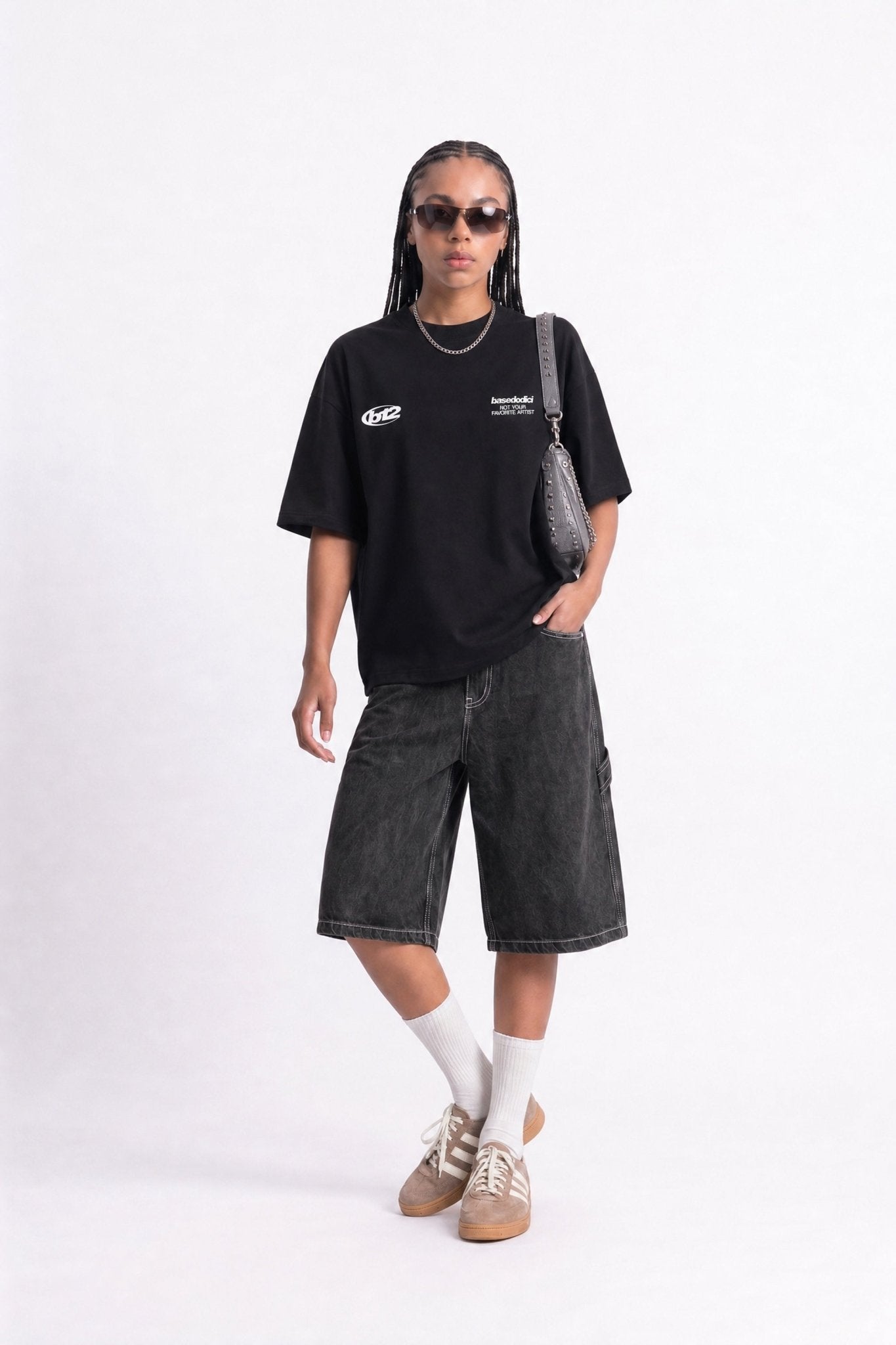 T-Shirt "COPY&PASTE" Rihanna Black/White