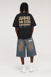 T-Shirt "AMMO" MiStaiSoffrendo Black/Burby
