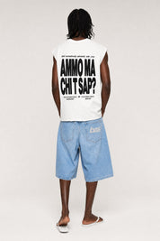 Tank "AMMO" CHI'T'SAP White/Black