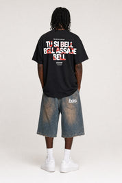 T-Shirt "VIRAL EDIT" TU SI BELL BELL Black/Kiss