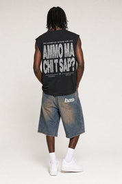 Tank "AMMO" CHI'T'SAP Black/Glitter