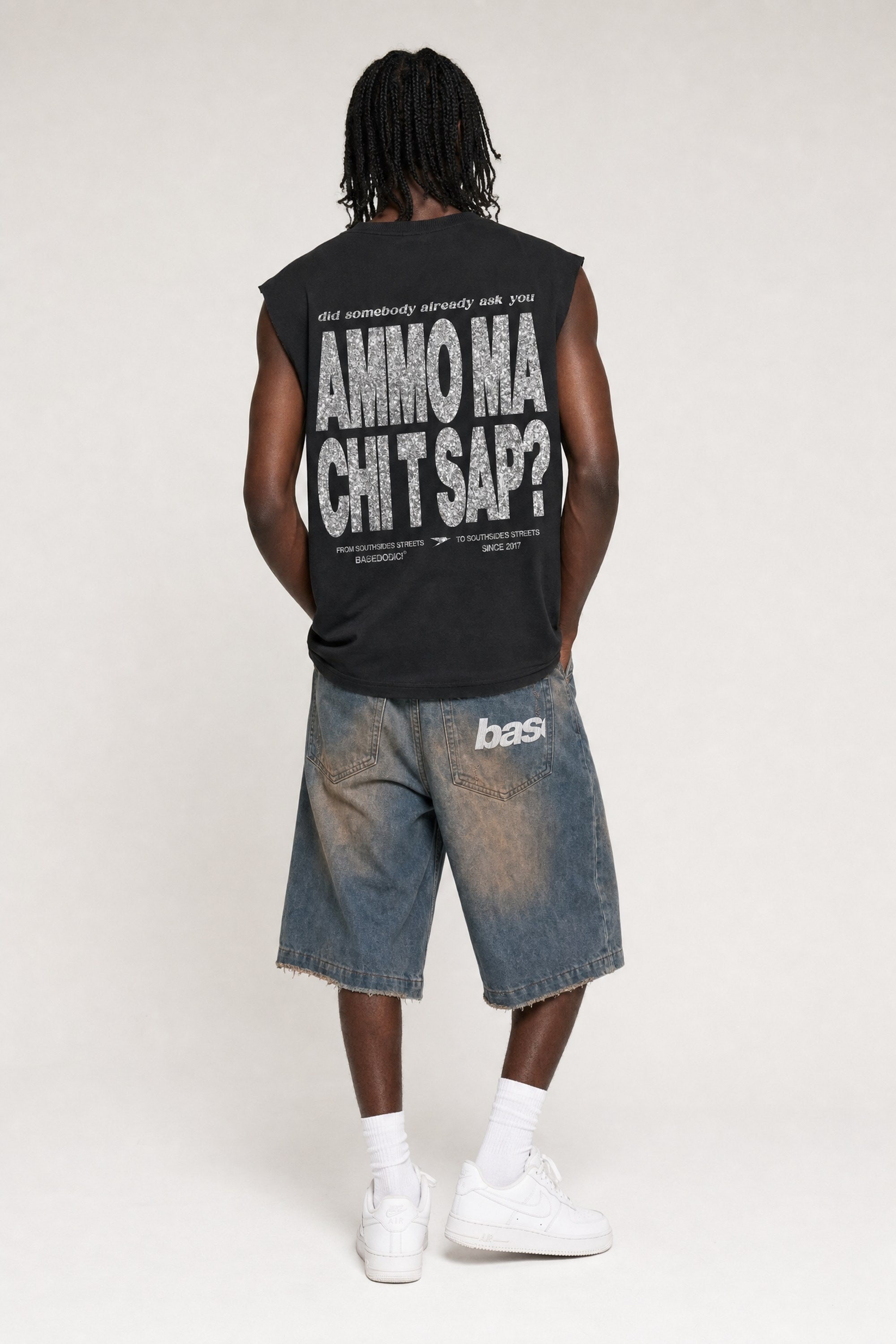Tank "AMMO" CHI'T'SAP Black/Glitter