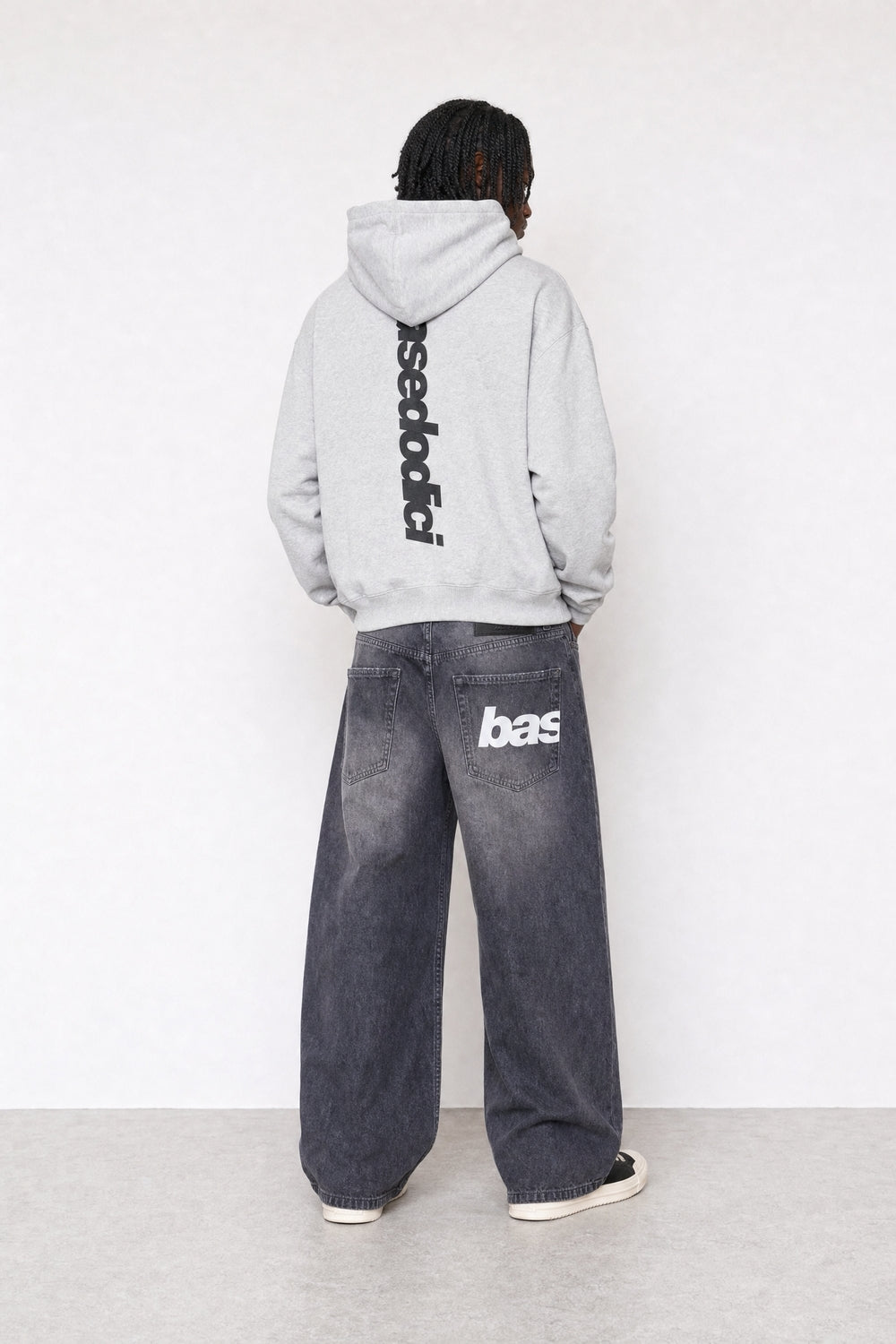 Bigall Denim "RUDEBOY LDN" Dark Grey
