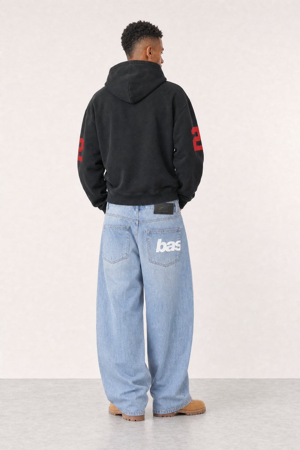 Bigall Denim "RUDEBOY LDN" Light Blue