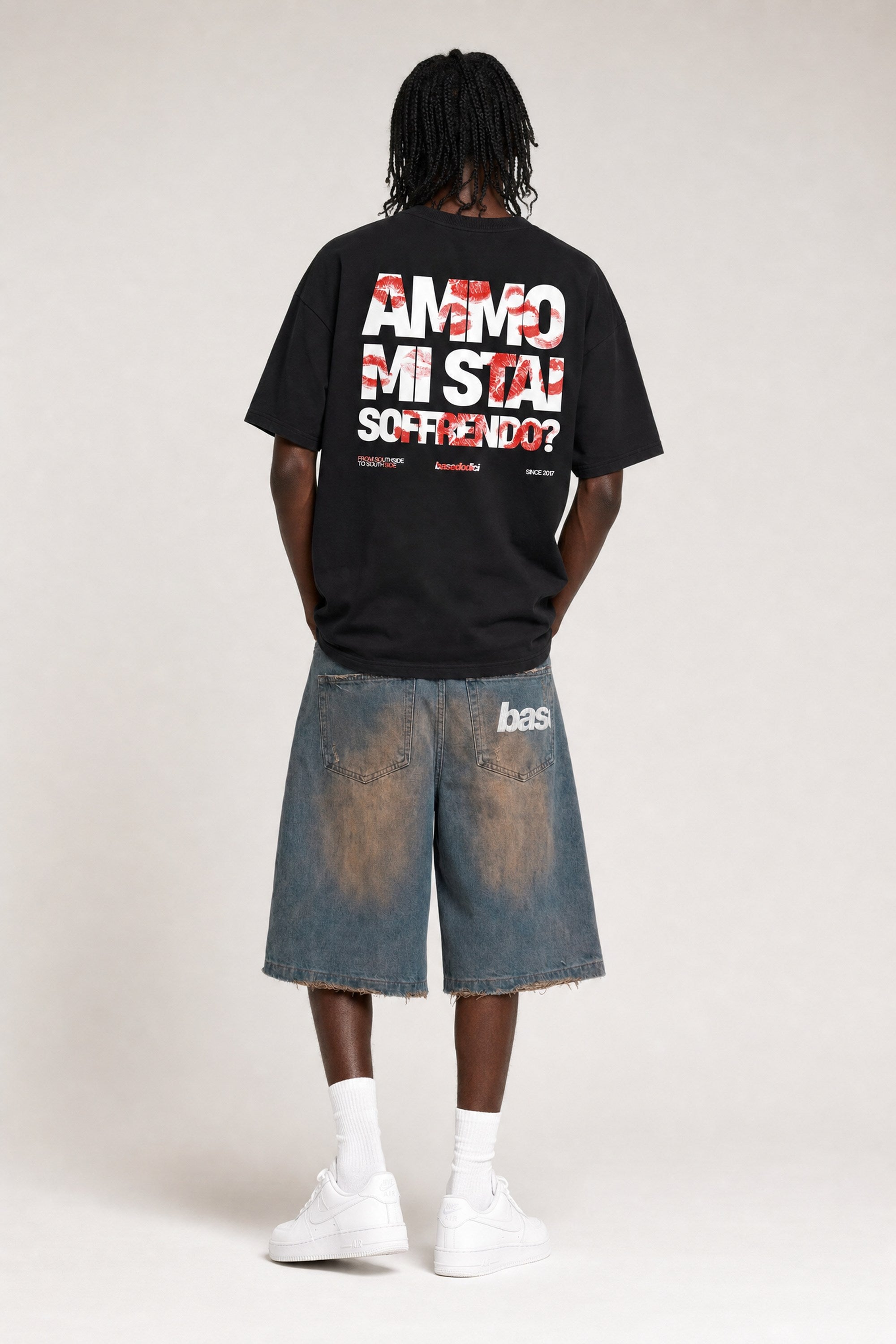 T-Shirt "AMMO" MiStaiSoffrendo Black/Kiss