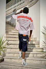 Shirt "SUMMER CLUB" ShoulderLogo Checked/Rose