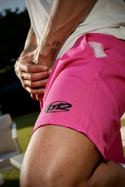 Swim Short "SUMMER CLUB" Logo Pink