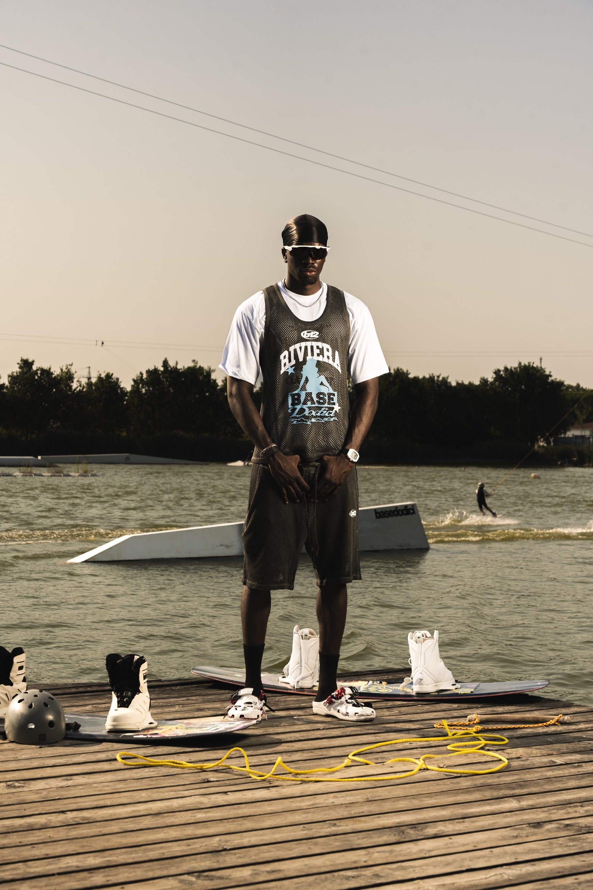 Tank Mesh "RIVIERA" Base Black