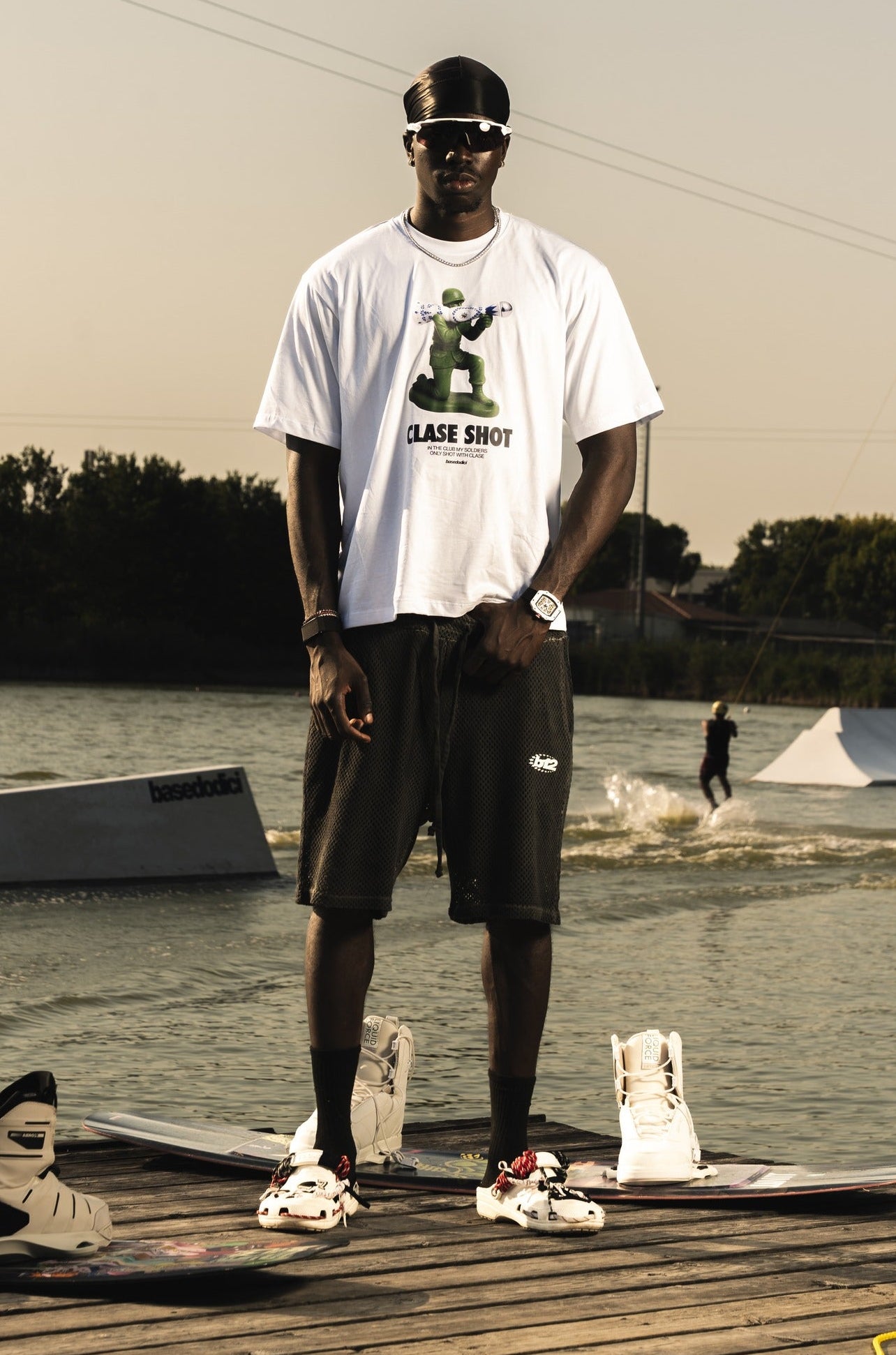 T-shirt "RIVIERA" Clase White