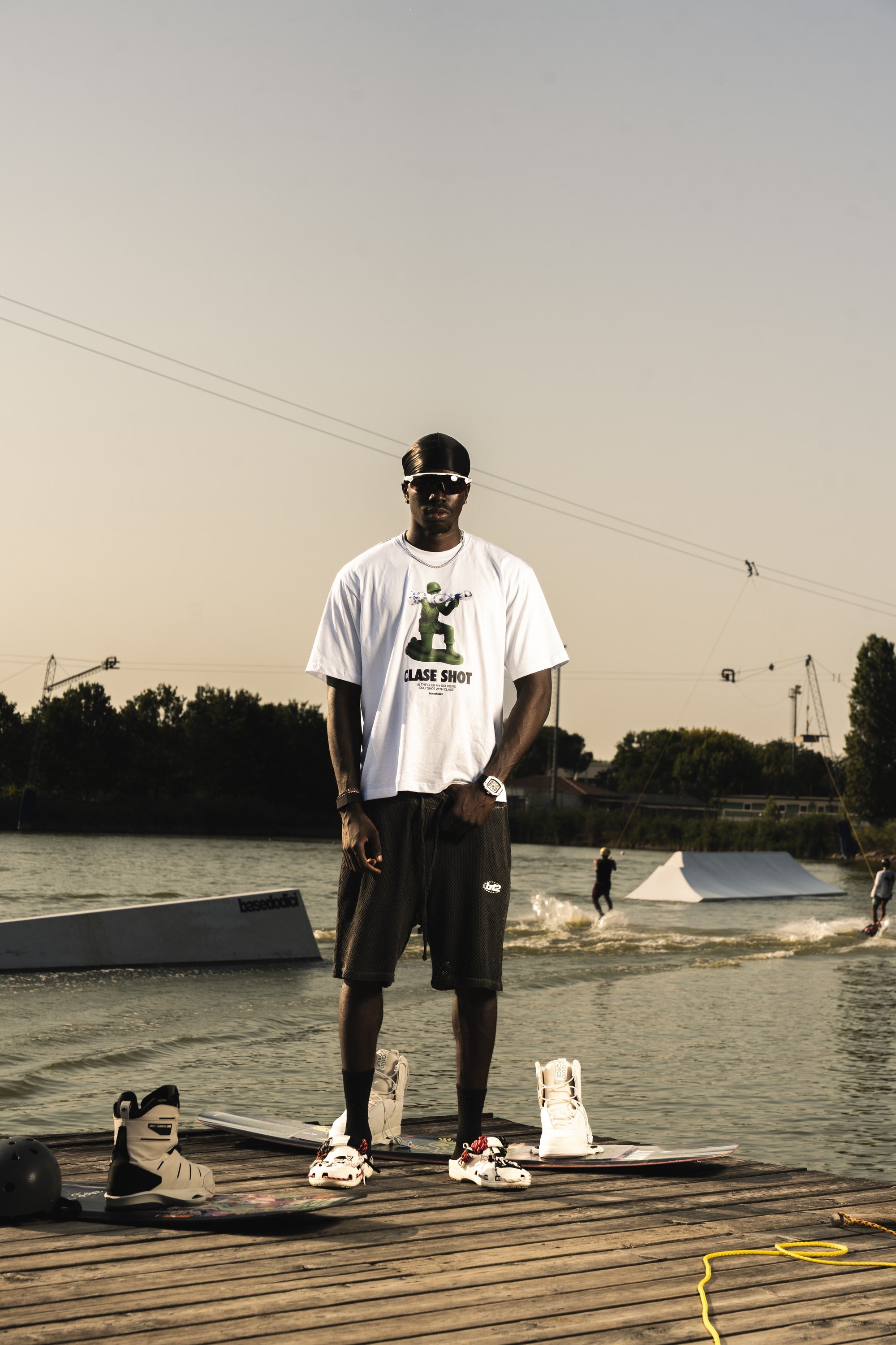 T-shirt "RIVIERA" Clase White