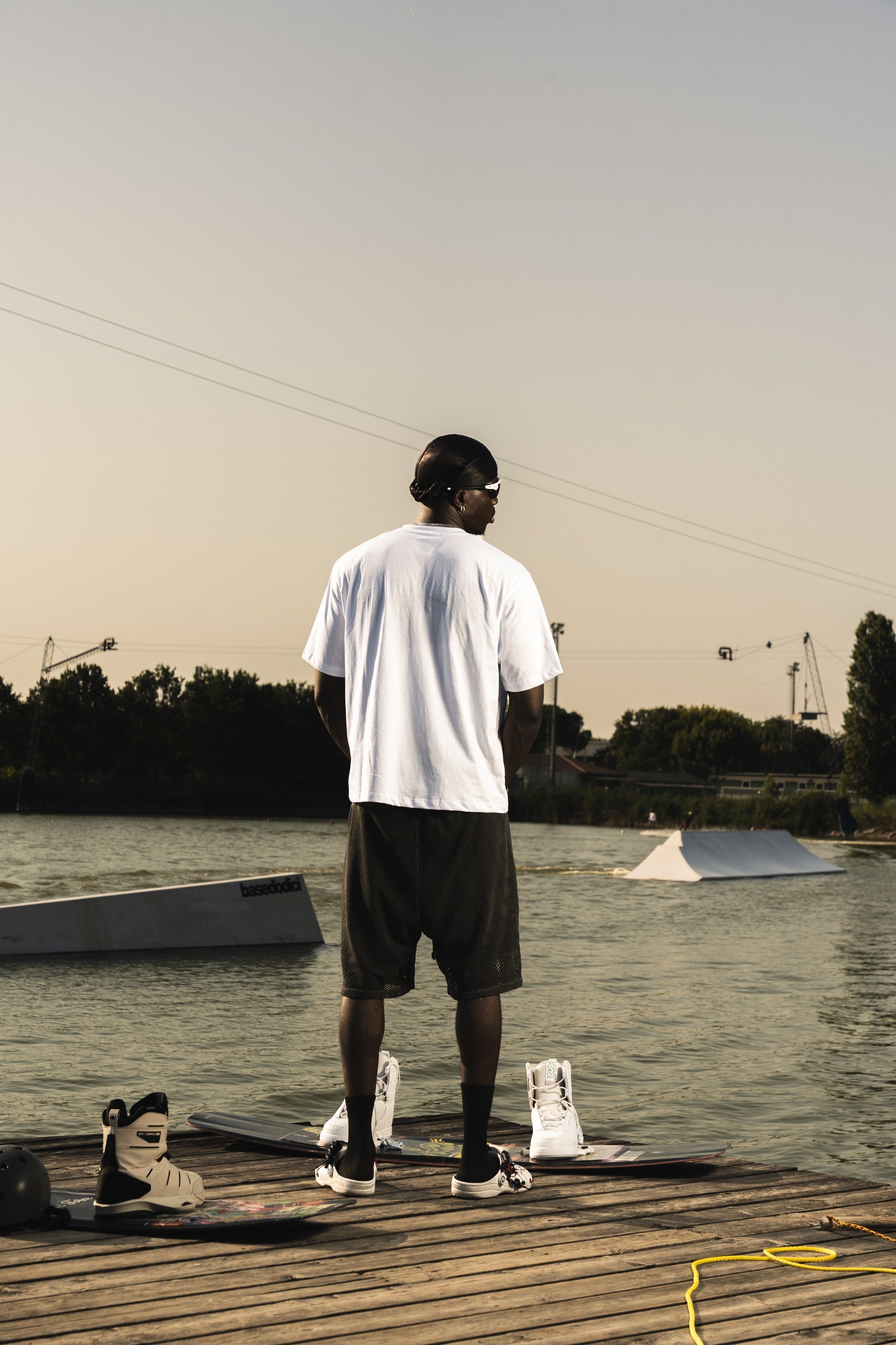 T-shirt "RIVIERA" Clase White