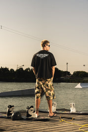 T-shirt "RIVIERA" Box Logo Black