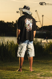 T-shirt "RIVIERA" Surf Black