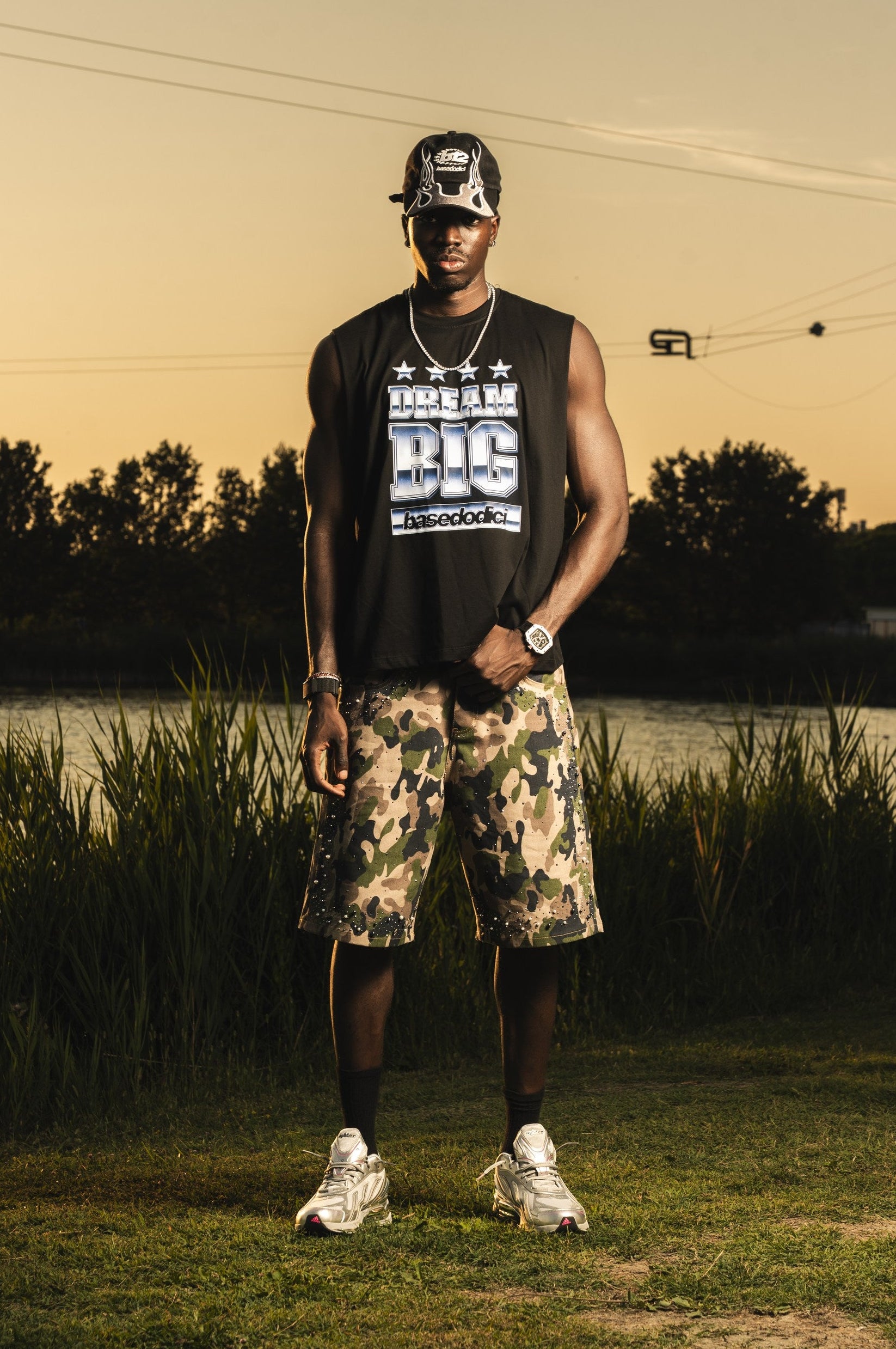 Tank "RIVIERA" Dream Big Black