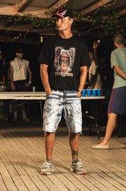 T-shirt "RIVIERA" Helmet Black
