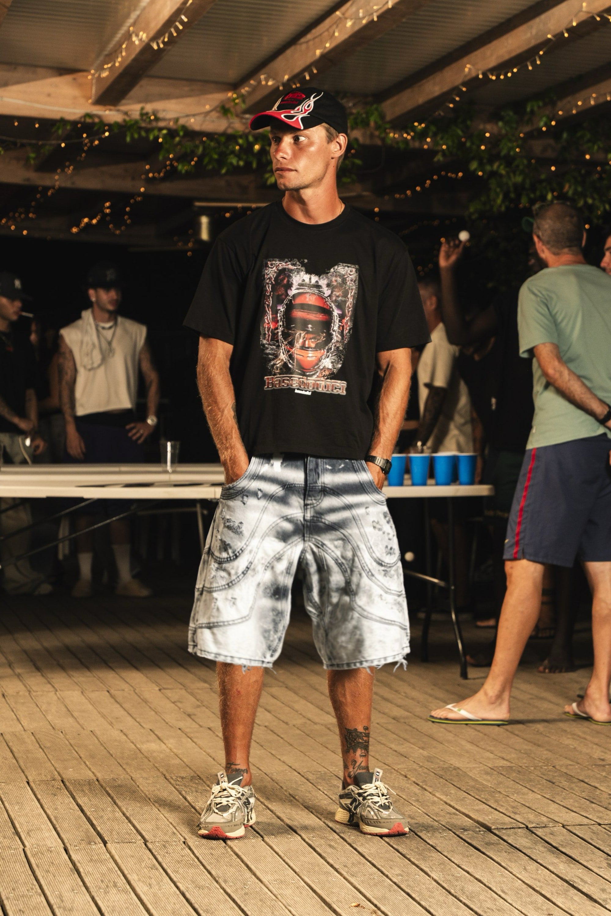 Jorts "RIVIERA" Denim Grey
