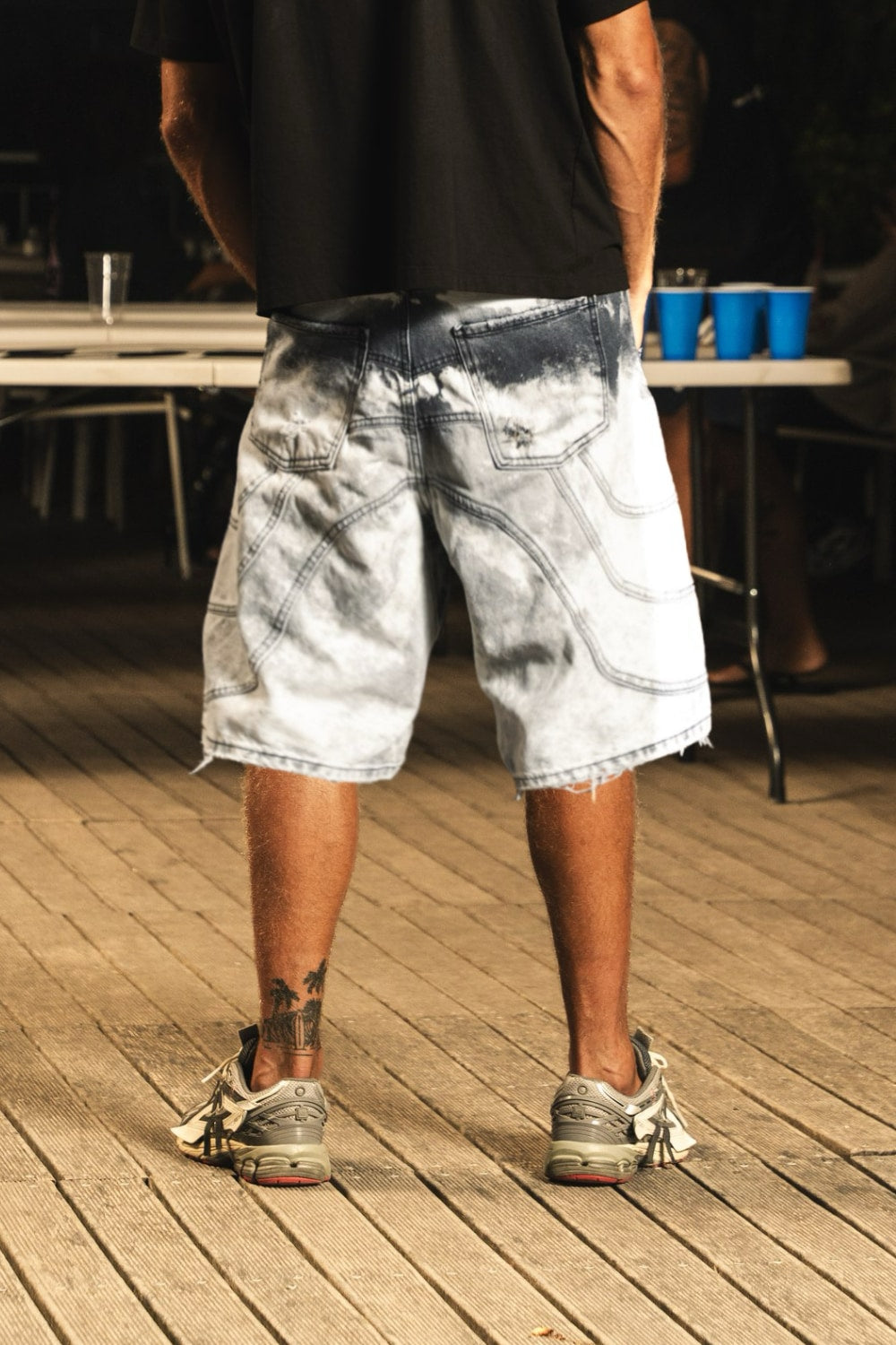 Jorts "RIVIERA" Denim Grey