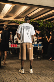 T-shirt "RIVIERA" Box Logo White
