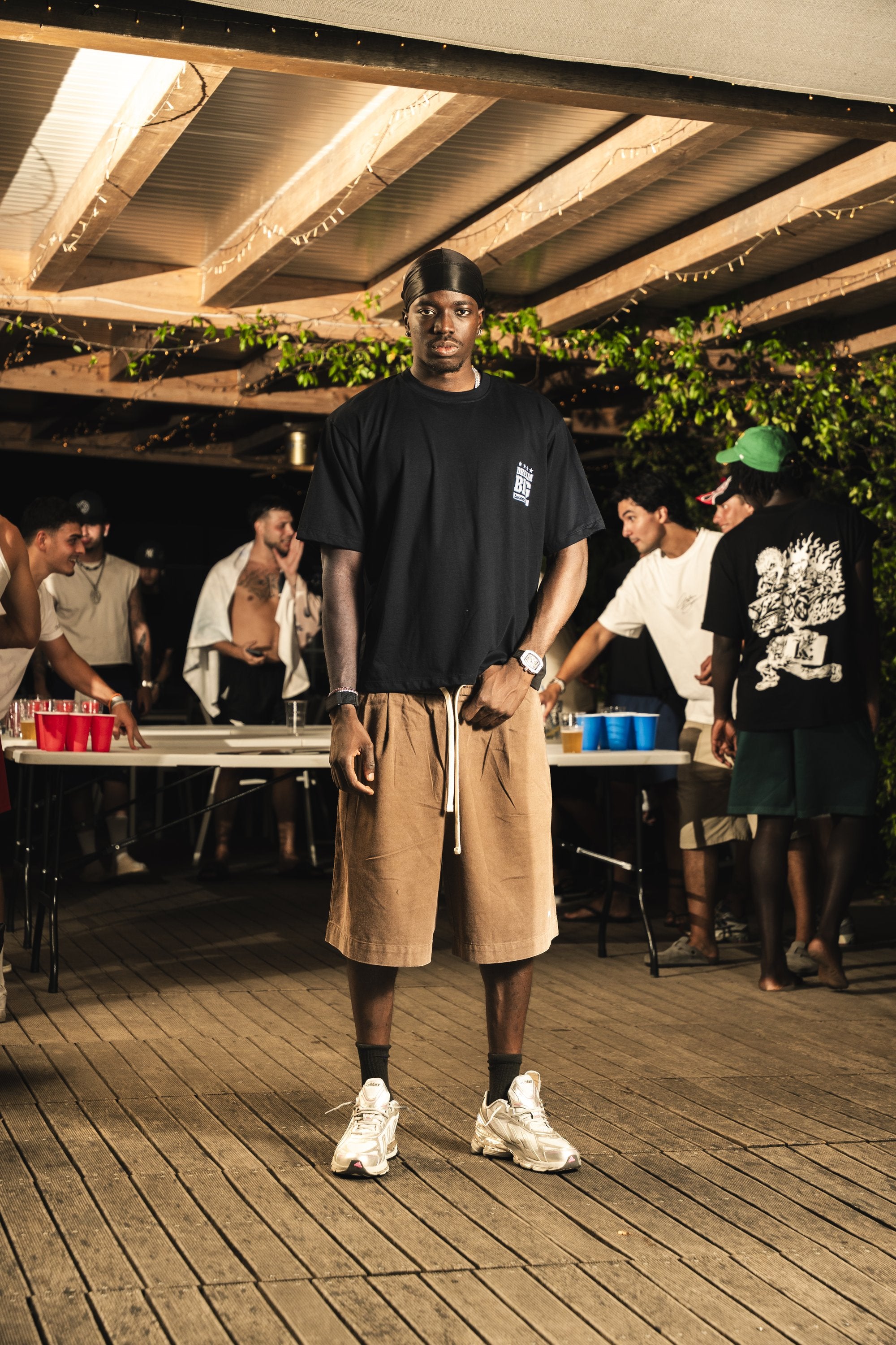 T-shirt "RIVIERA" Dream Big Black