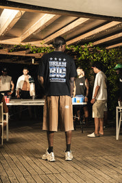 T-shirt "RIVIERA" Dream Big Black