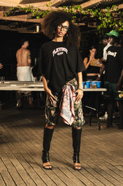T-shirt "RIVIERA" Pla*boy Black