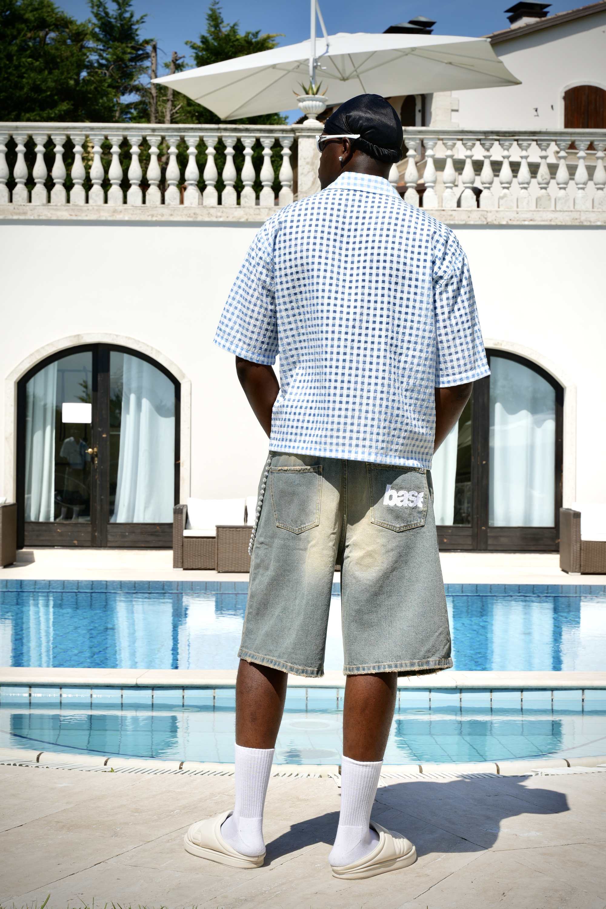 Shirt "SUMMER CLUB" Hungry Checked/Blue