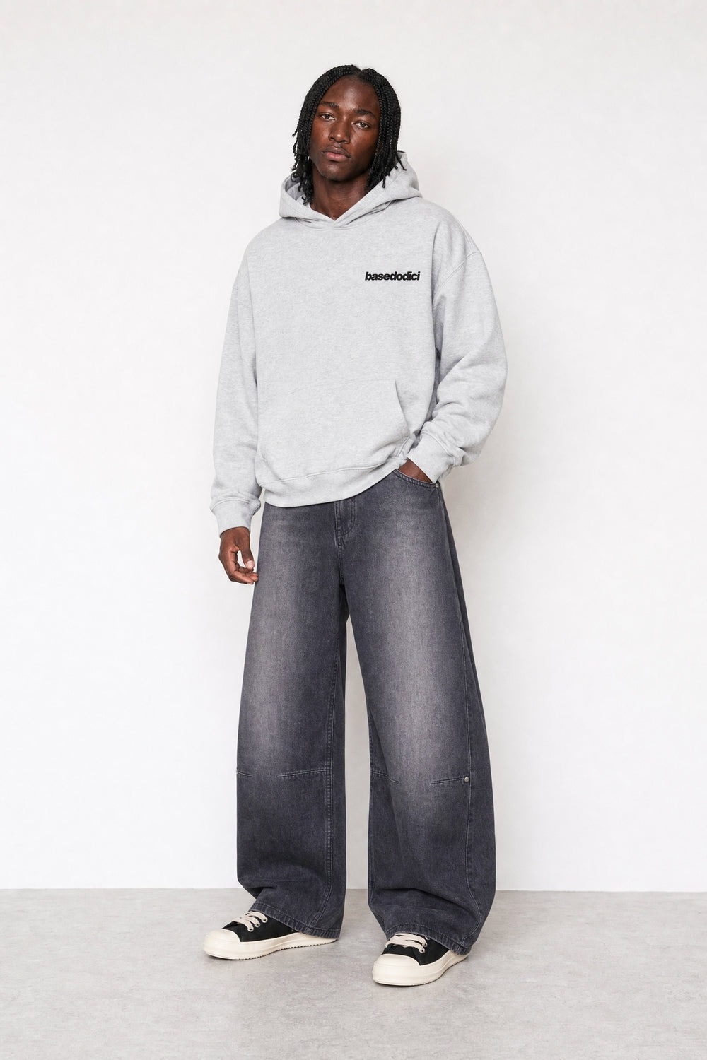 Bigall Denim "RUDEBOY LDN" Dark Grey