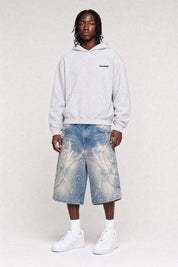 Hoodie "4PLAYERS" Back 12 AshGrey/CamoPink
