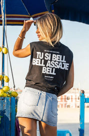 Tank "AMMO COUTURE" TU SI BELL BELL Black/White