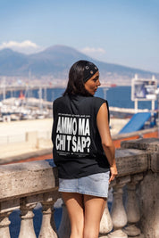 Tank "AMMO COUTURE" CHI'T'SAP Black/White