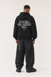 Hoodie "VIRAL EDIT" TU SI BELL BELL Black/Grillz