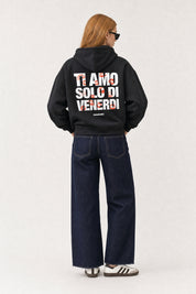 Hoodie "VIRAL EDIT" TiAmoVenerdì Black/Kiss
