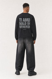Longsleeve "VIRAL EDIT" TiAmoVenerdì Black/Grillz